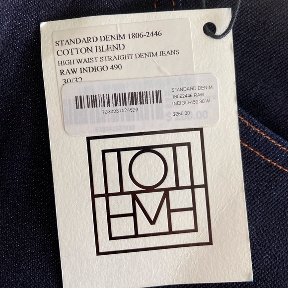 TOTEME high waisted jeans size 30 - fit small - reco for standard size 28 - Picture 4 of 4
